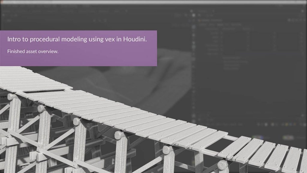 Houdini程序/智能化建模教程 CGCircuit Procedural Modeling With VEX