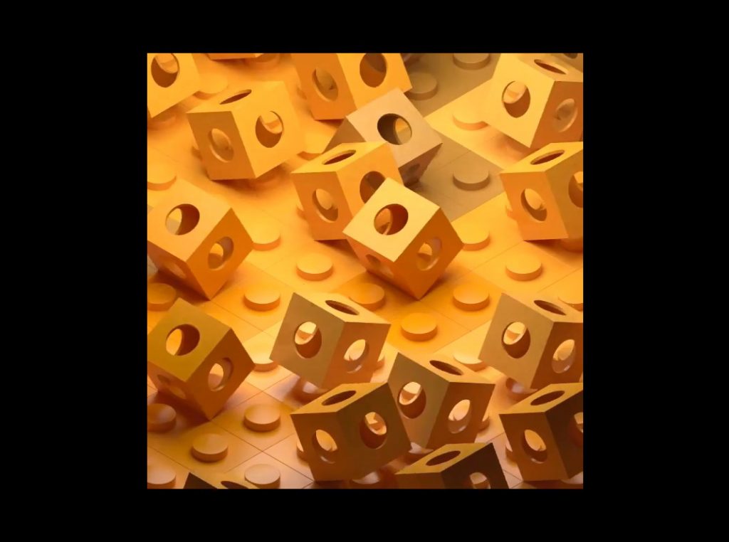 Cinema 4D 方块跳动翻转无限循环动画教程 Cinema 4D Creating Looping Animation With Moving Cubes