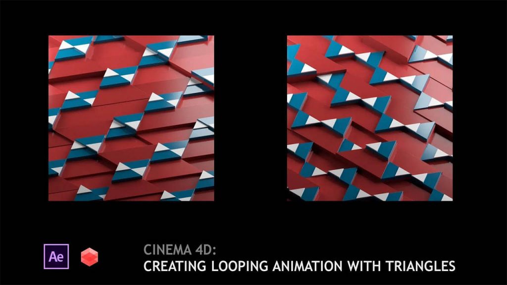 Cinema 4D 制作循环动画 Redshift渲染