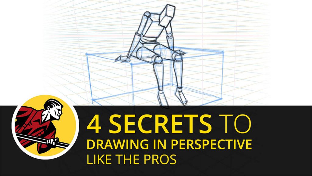 4个透视构图秘诀 4 Secrets to Drawing In Perspective Like the Pros