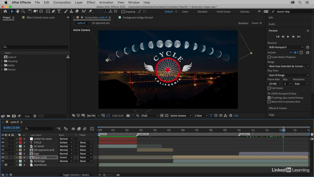 After Effects 2020 Essential Training The Basics – Lynda